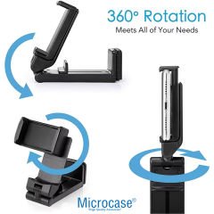Microcase Fonksiyonel Portatif Farklı Açı ve Kullanım Özellikli Telefon Tutucu - AL4990