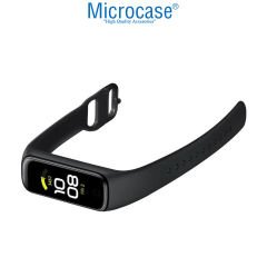 Microcase Samsung Galaxy Watch Fit 2 için Koruma Silikonlu Kayış - KY36
