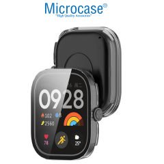 Microcase Xiaomi Redmi Watch 4   Ekran Korumalı Sert Rubber Kılıf - AL3173