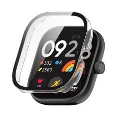 Microcase Xiaomi Redmi Watch 4   Ekran Korumalı Sert Rubber Kılıf - AL3173