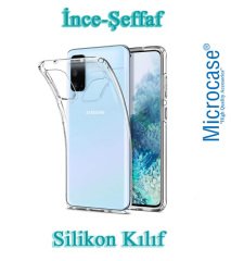 Microcase Samsung Galaxy S20 0.2 mm Ultra İnce Soft Silikon Kılıf - Şeffaf