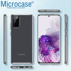 Microcase Samsung Galaxy S20 0.2 mm Ultra İnce Soft Silikon Kılıf - Şeffaf