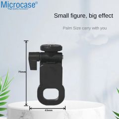 Microcase Çok Amaçlı Kıskaçlı 1/4 Vida başlıklı Tutucu Oval Tasarım Başlık - AL5001