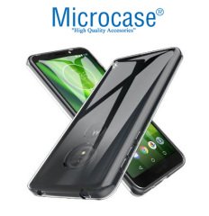 Microcase Motorola Moto G6 Play İnce 0.2mm Soft Silikon Kılıf+CAM