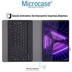 Microcase Lenovo Tab M10 TB-X306F 10.1 Tablet Bluetooth Klavyeli Standlı Kılıf - BKK1