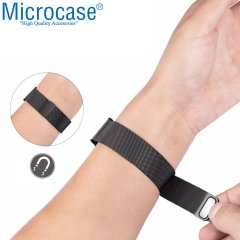 Microcase Huawei Watch GT 3 SE için Manyetik Metal Kordon Kayış - KY15