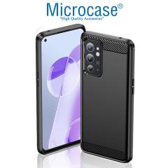 Microcase OnePlus 9RT 5G Brushed Silikon Kılıf - Siyah