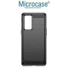 Microcase OnePlus 9RT 5G Brushed Silikon Kılıf - Siyah