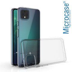 Microcase Google Pixel 4 0.2 mm Ultra İnce Soft Silikon Kılıf - Şeffaf