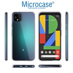 Microcase Google Pixel 4 0.2 mm Ultra İnce Soft Silikon Kılıf - Şeffaf