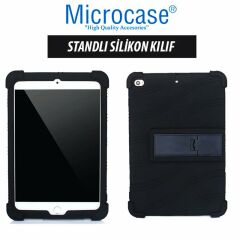 Microcase iPad Mini 5.Nesil 2019 2in1 Set Standlı Silikon Kılıf + Bluetooth Klavye - AL8107