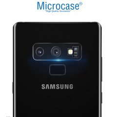 Microcase Samsung Galaxy Note 9 Arka Kamera Nano Glass TPU Koruma