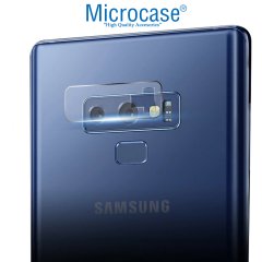 Microcase Samsung Galaxy Note 9 Arka Kamera Nano Glass TPU Koruma
