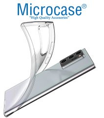 Microcase Samsung Galaxy Note 20  0.2 mm İnce Soft Silikon Kılıf - Şeffaf