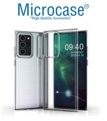 Microcase Samsung Galaxy Note 20  0.2 mm İnce Soft Silikon Kılıf - Şeffaf