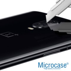Microcase OnePlus 6T Arka Kamera Nano Glass TPU Koruma Filmi
