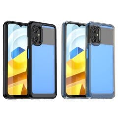 Microcase Xiaomi Redmi Note 11R / Poco M4 5G Shield Serisi Darbeye Dayanıklı Köşe Korumalı Yarı Esnek Plastik TPU Kılıf - AL8100