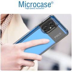 Microcase Xiaomi Redmi Note 11R / Poco M4 5G Shield Serisi Darbeye Dayanıklı Köşe Korumalı Yarı Esnek Plastik TPU Kılıf - AL8100