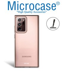 Microcase Samsung Galaxy Note 20 Ultra 0.2 mm İnce Soft Silikon Kılıf - Şeffaf