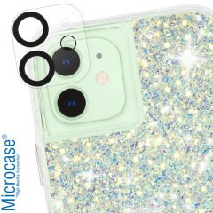 Microcase iPhone 11 3D Kamera Camı Lens Koruyucu Glass Şeffaf Night DELUX version