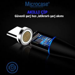 Microcase 7 Pin Yuvalı  Manyetik  Şarj Kablo Başlığı Lightning  Uç-AL4769