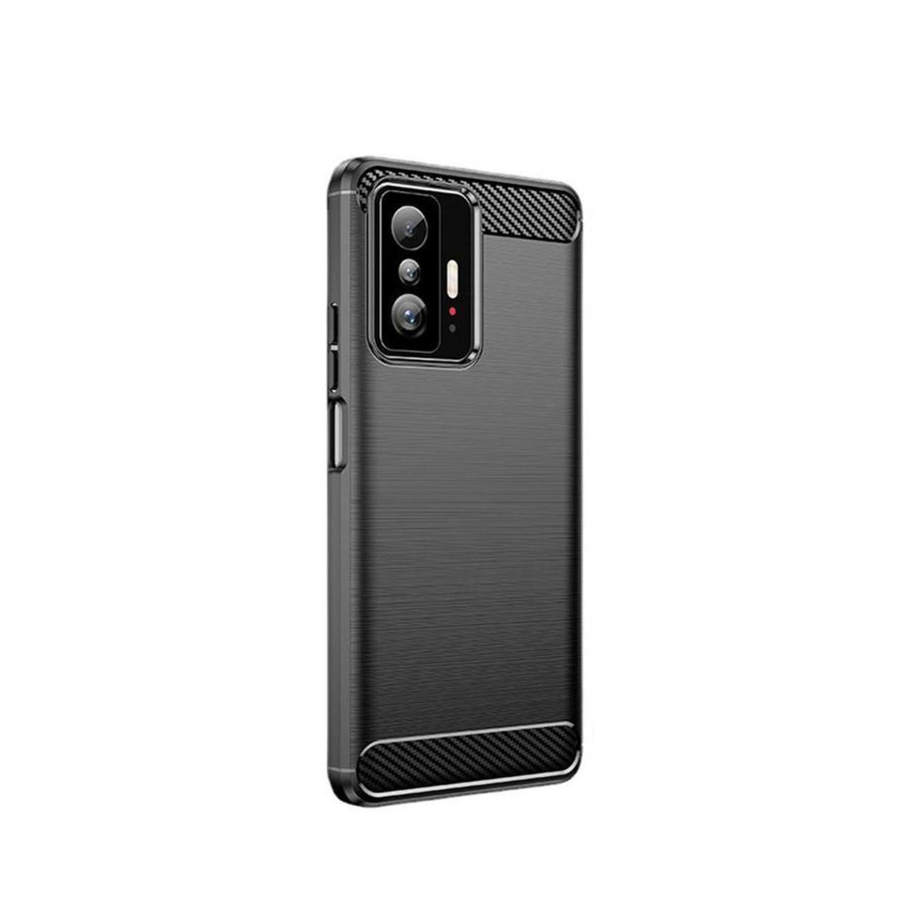 Microcase Xiaomi 11T Brushed Silikon Kılıf - Siyah