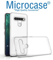 Microcase Lg K41S - K51S İnce 0.2 mm Soft Silikon Kılıf - Şeffaf