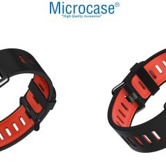 Microcase Amazfit Balance ile Uyumlu  Silikon Kordon Kayış - KY16