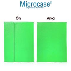 Microcase iPad Air 4.Nesil 10.9 inch 2020 Sleeve Serisi Mıknatıs Kapaklı Standlı Kılıf - Su Yeşili