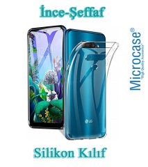 Microcase LG K50S 0.2 mm Ultra İnce Soft Silikon Kılıf - Şeffaf