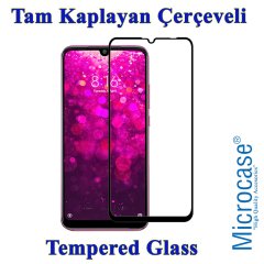 Xiaomi Redmi Y3 Tam Kaplayan Çerçeveli Tempered Cam - Siyah