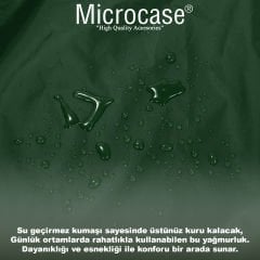 Microcase Erkek ve Kadınlar için Rüzgar ve Yağmur Koruyucu Yağmurluk - AL4665