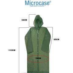 Microcase Erkek ve Kadınlar için Rüzgar ve Yağmur Koruyucu Yağmurluk - AL4665