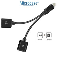 Apple İphone Lightning Splitter Şarj ve Kulaklık Çevirici IKD104