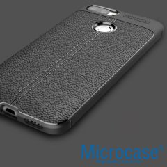 Asus Zenfone 4 Max Plus M1 ZB570TL Leather Tpu Silikon Kılıf+CAM
