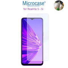 Microcase Realme 5 - 5i Full Ön Kaplama TPU Soft Koruma Filmi