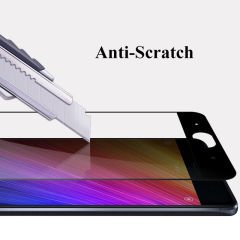 Xiaomi Mi 5X A1 Çerçeveli Tempered Glass Cam Koruma Tam Kaplar