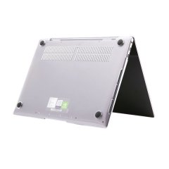 Microcase Matebook X Pro Shell Rubber Kapak Kılıf - Kristal