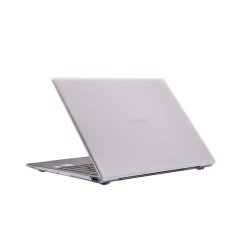 Microcase Matebook X Pro Shell Rubber Kapak Kılıf - Şeffaf