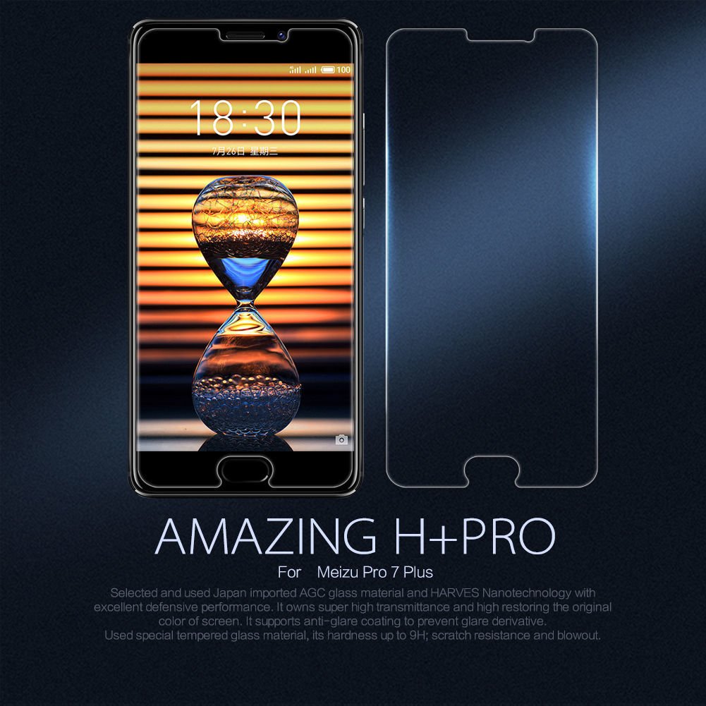 Meizu pro 7 plus Tempered Glass Cam Ekran Koruma