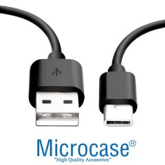 Microcase Type-C USB Şarj ve Data Kablosu - 1 Metre Siyah