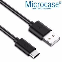Microcase Type-C USB Şarj ve Data Kablosu - 1 Metre Siyah