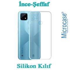 Microcase Realme C21 İnce 0.2 mm Soft Silikon Kılıf - Şeffaf