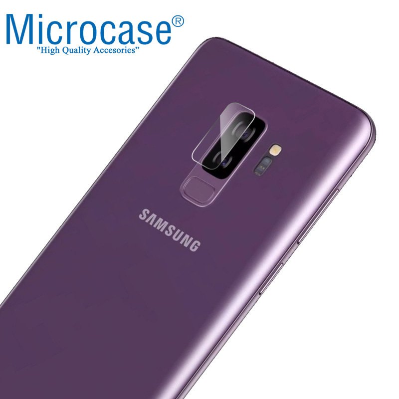 Samsung Galaxy S9 Arka Kamera için Nano Glass TPU Koruma Filmi