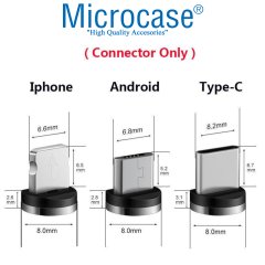 Microcase Micro USB Şarj ve Data Kablosu - 1 Metre Siyah