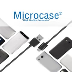Microcase Micro USB Şarj ve Data Kablosu - 1 Metre Siyah