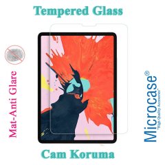 Microcase iPad Pro 12.9 2018 Tempered Glass Cam Koruma - MAT