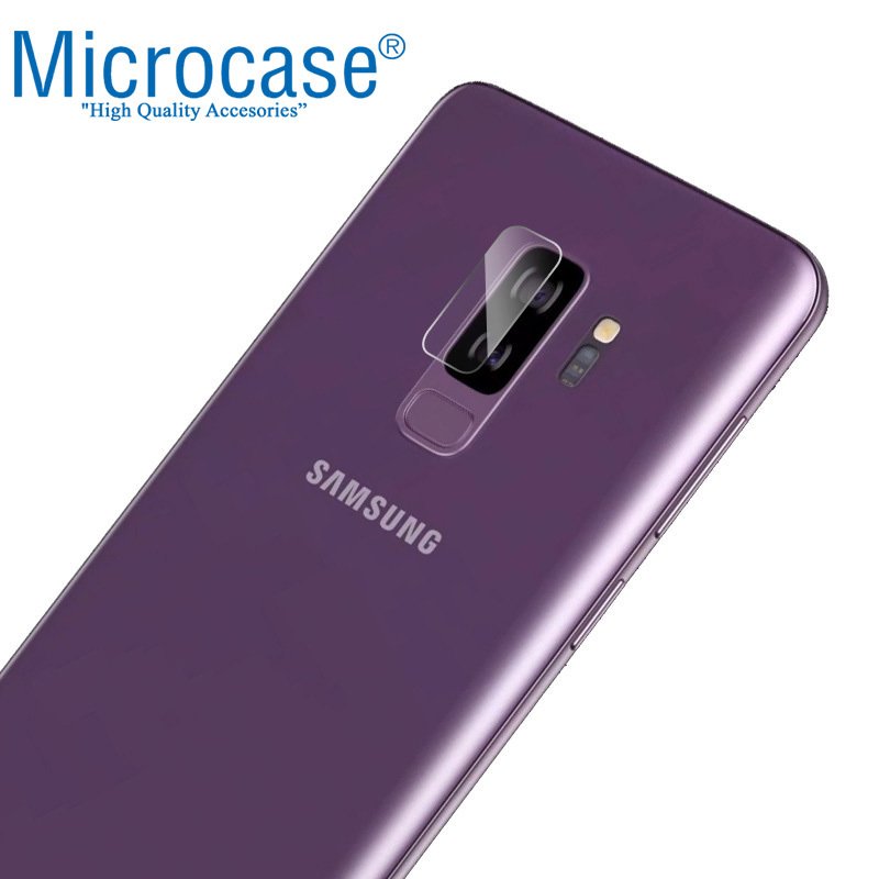 Samsung Galaxy S9 Plus Arka Kamera Nano Glass TPU Koruma Filmi