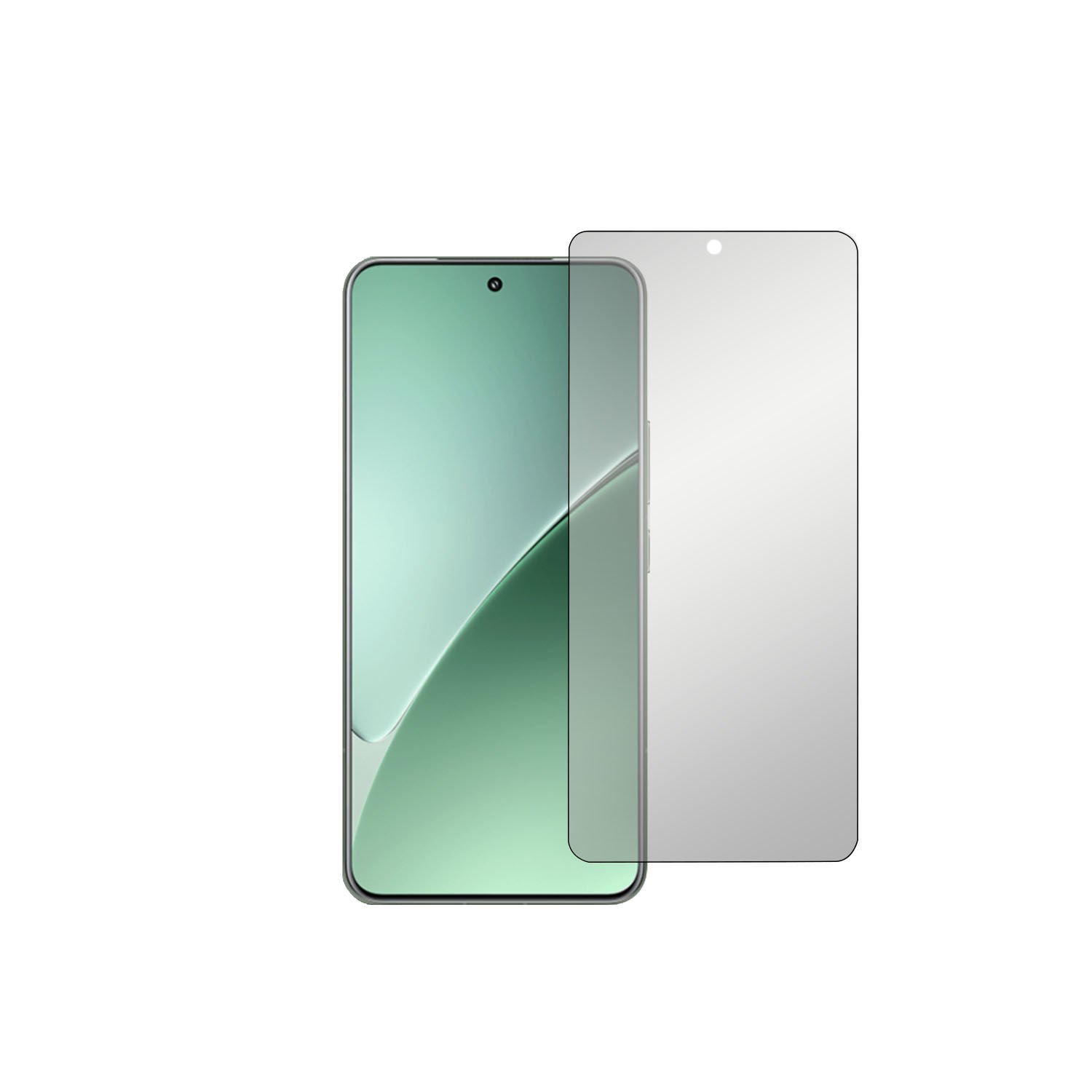 Microcase Xiaomi Mi 15 Pro Tam Kaplayan Çerçeveli Mat Cam Koruma - AL3124