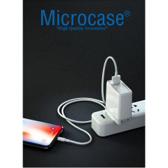 iPhone iPad Lightning USB Şarj ve Data Kablosu - 1 Metre Beyaz